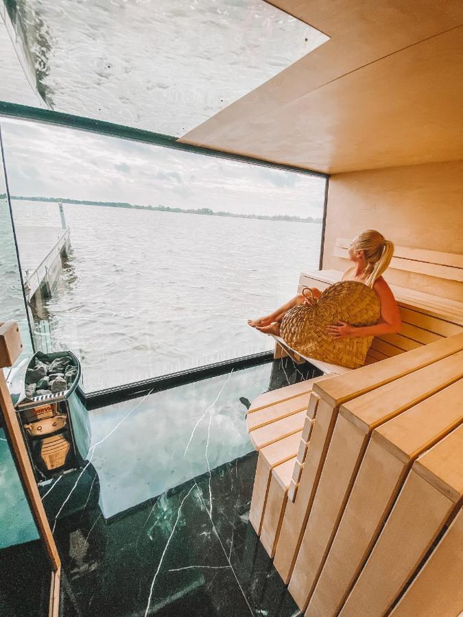 Ht Houseboats - Domki Na Wodzie - Sauna, Motorowka, Rowerki Wodne Apartment