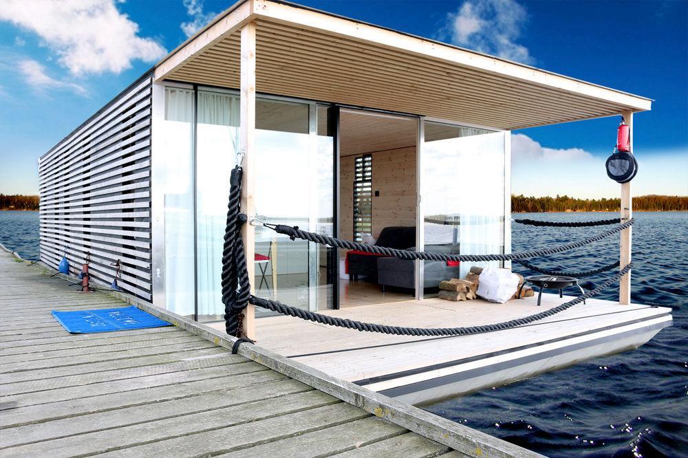 Apartment Ht Houseboats - Domki Na Wodzie - Sauna, Motorowka, Rowerki Wodne